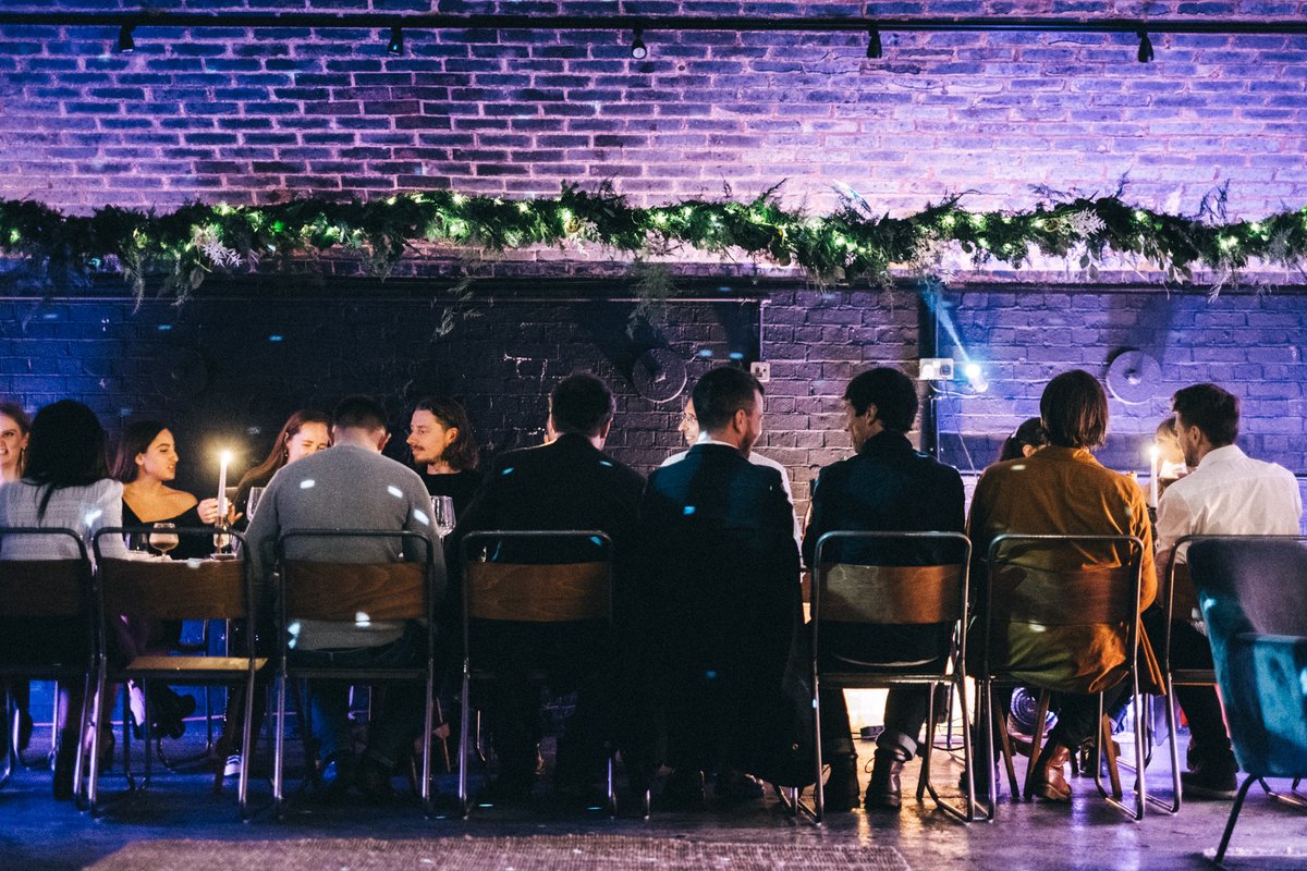 A very Merry Christmas from the Eat Work Art team! The past month has been filled w/ exciting festive events, celebrations of our residents and, of course, our Christmas party 🎄The team got together for a night of celebration &amp; reflection on achievements: ow.ly/YXV730q34LZ