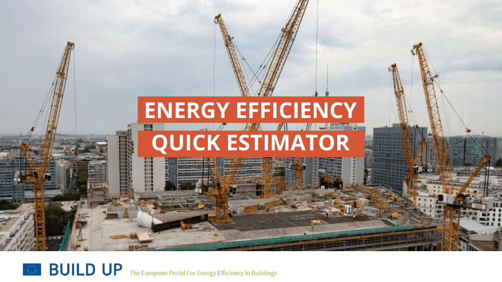EU_BUILDUP's tweet photo. Do you want to learn how to improve #EnergyPerformance of typical #EnergyEfficiency measures?
#EEQuest - the Energy Efficiency Quick Estimator tool can be used for it
π https://t.co/tqaHlT9qOQ https://t.co/1pZJkFD8CR