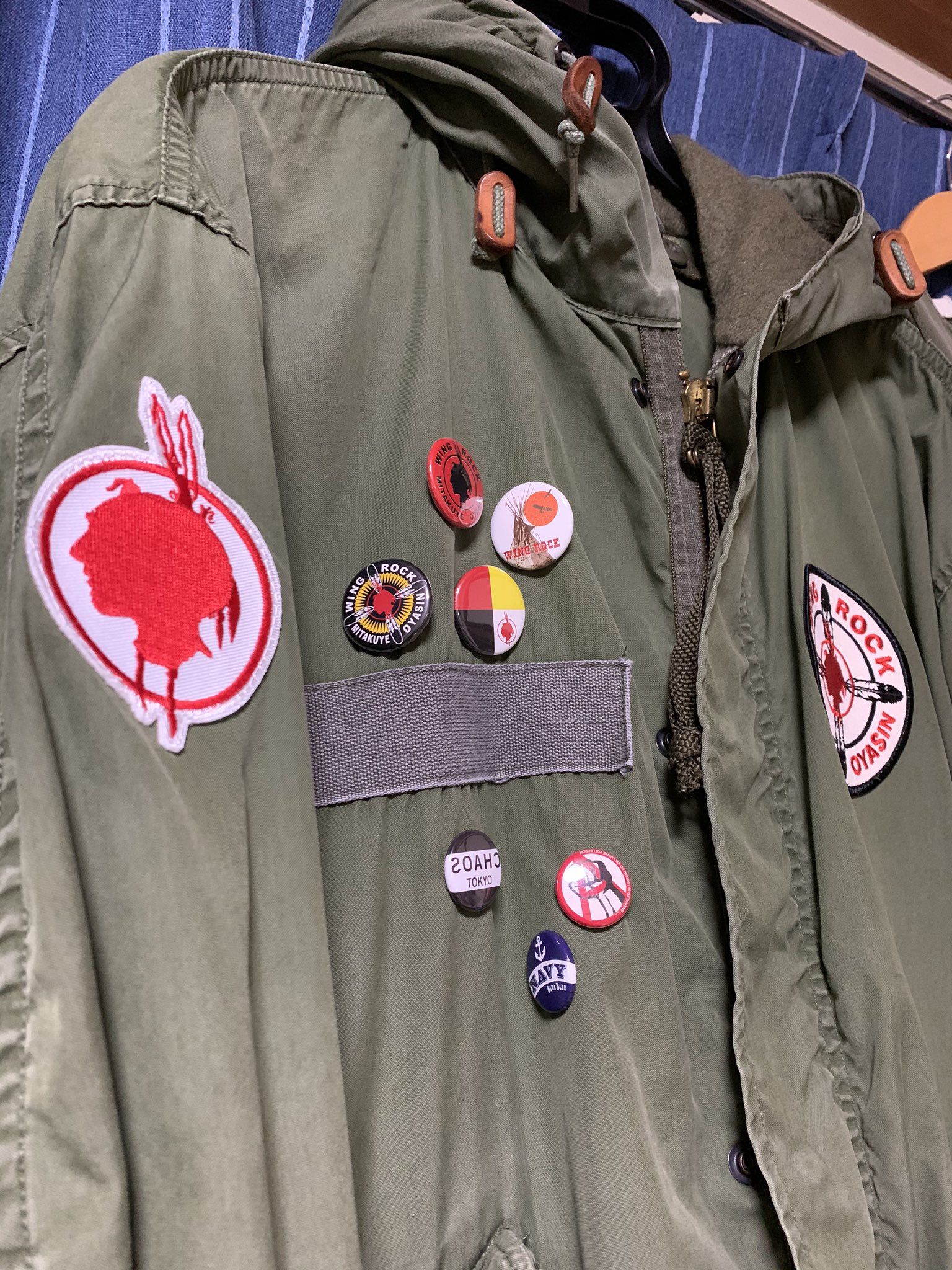 WING ROCK モッズコート　激レア WING ROCK モッズコート 激レア 𝒮𝐻𝐼𝒩𝒢𝒪𝒮𝒜𝒩𝒪 on X: