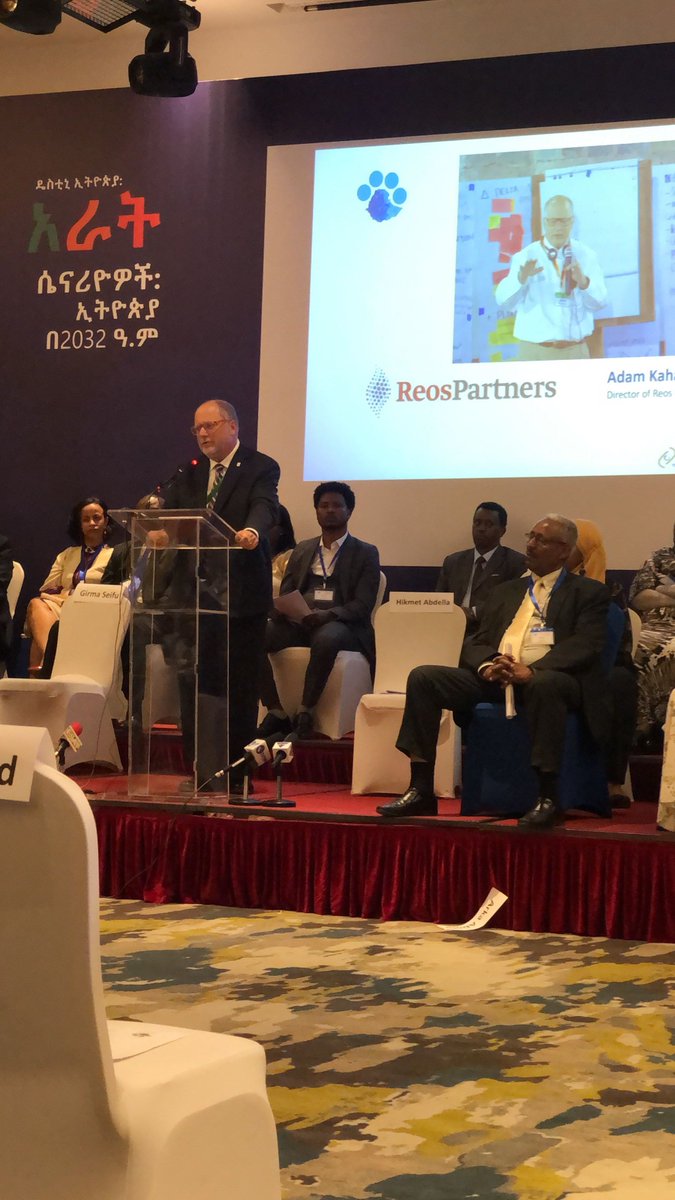 reospartners's tweet image. Adam Kahane joined the #DestinyEthiopia team as they made a joint declaration committing to the ‘Dawn’ scenario, where people work together towards a better country for all
 forum of federations #ReosPartners #TransformativeScenarioPlanning #CollaboratingWithTheEnemy