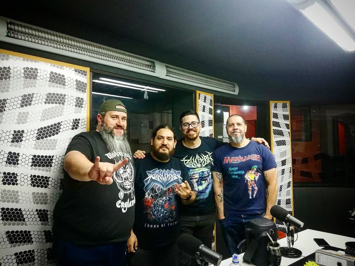 Metalheads!
Ayer estuvimos en la <a href="/rockandpoppy/">Rock&Pop Paraguay</a> hablando un poco de "PSYCHO - LETHAL", del nuevo EP y de todo lo que se viene! 📻🎶 Muchas gracias a Lucho &amp; Hugo de <a href="/lasierra1999/">La Sierra Eléctrica</a>

Stay FUCKIN' Heavy! 💀🤘🏼