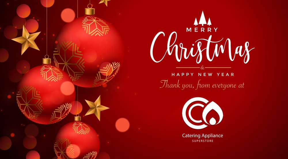 We would like to take this opportunity to thank all of our loyal customers for their continued support throughout 2019. Merry Christmas &amp; Happy New Year from everyone at Catering Appliance Superstore 🎉🥳🎁
