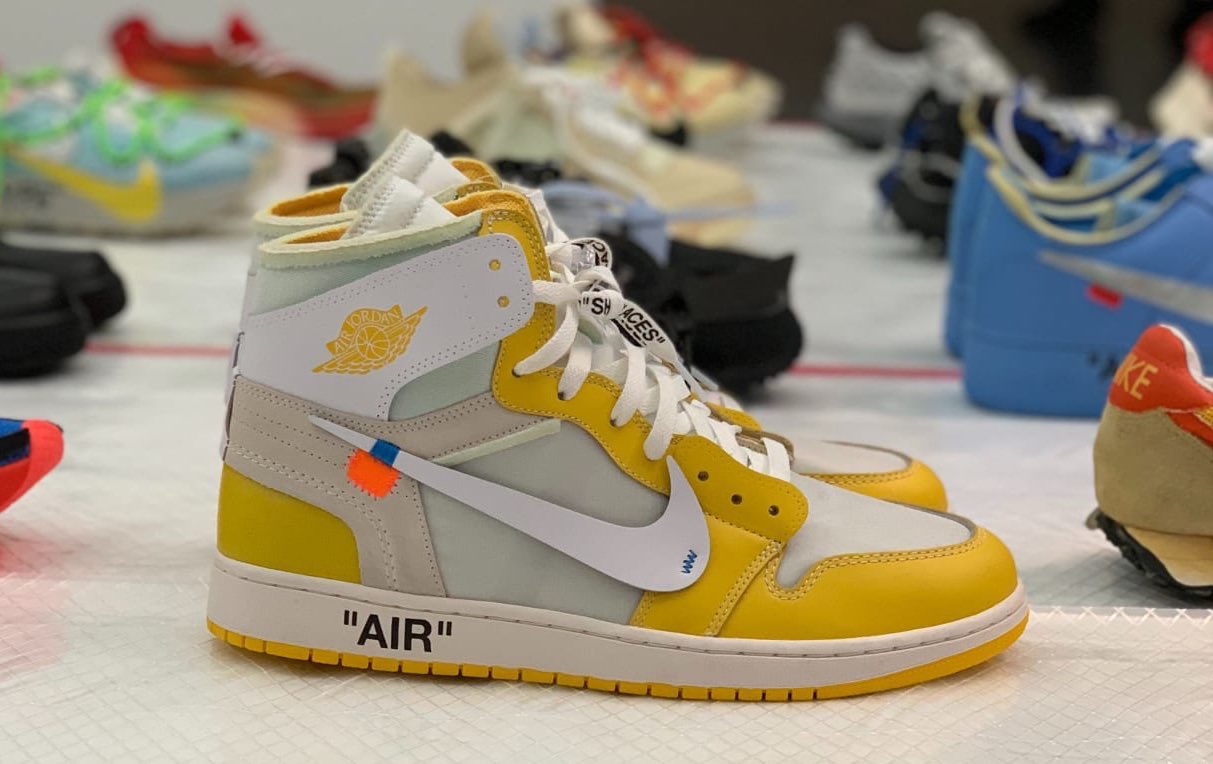 nike x off white air jordan 1 canary yellow release