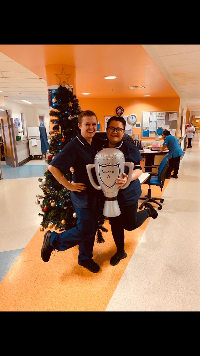 AmberABHRUT's tweet photo. We won the Staff Survey... the best ward as always 😜 🧡🧡🧡 @BHR_hospitals @NicolaOsborn3 @micheleelliot10 https://t.co/DMjcIWnhBM