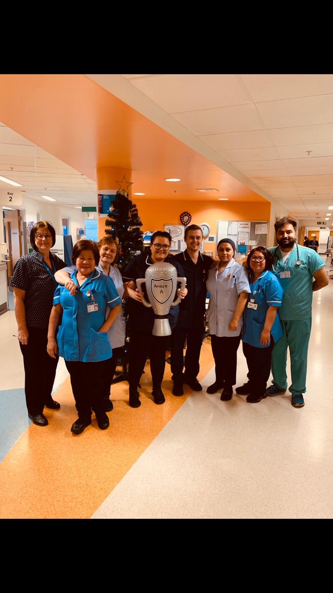 AmberABHRUT's tweet photo. We won the Staff Survey... the best ward as always 😜 🧡🧡🧡 @BHR_hospitals @NicolaOsborn3 @micheleelliot10 https://t.co/DMjcIWnhBM