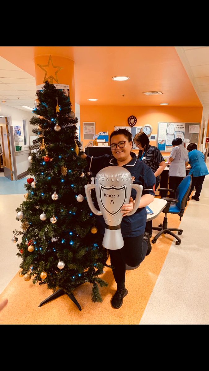AmberABHRUT's tweet photo. We won the Staff Survey... the best ward as always 😜 🧡🧡🧡 @BHR_hospitals @NicolaOsborn3 @micheleelliot10 https://t.co/DMjcIWnhBM