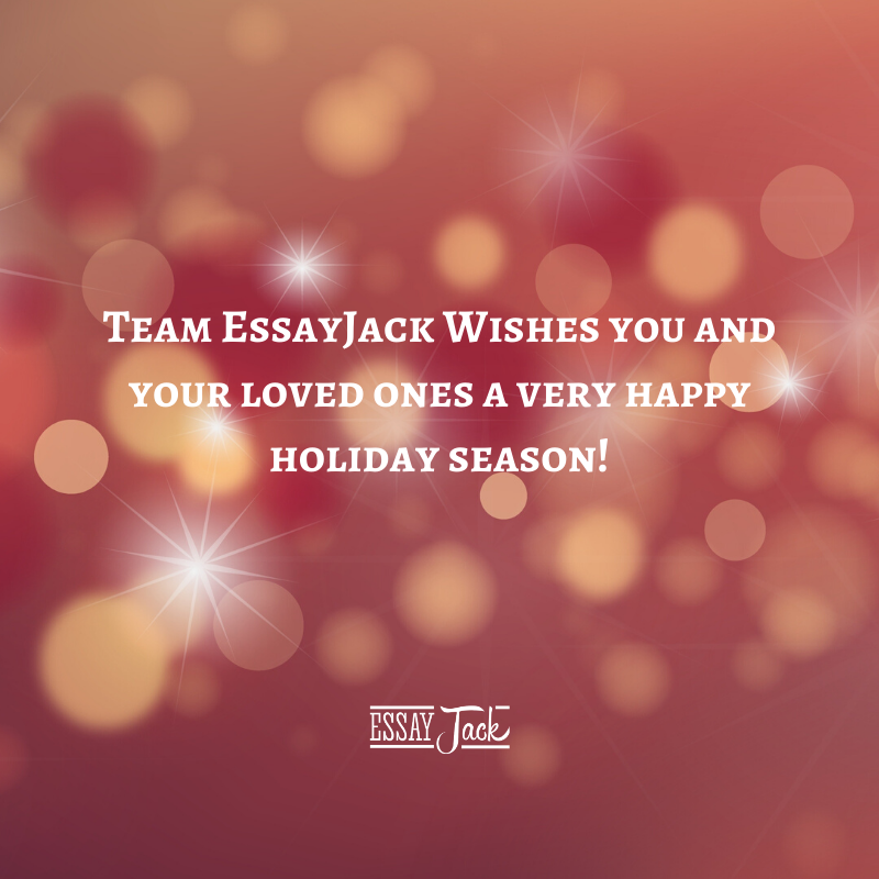 EssayJack's tweet photo. Happy holidays everyone!🎉

#merrychristmas #boxingday #rest #relax #rejuvenate #reflect #family #friends #essay #essaywriting #edtech #ForStudentsByProfessors #studentsuccess #2019 https://t.co/6dMNz3LxpQ