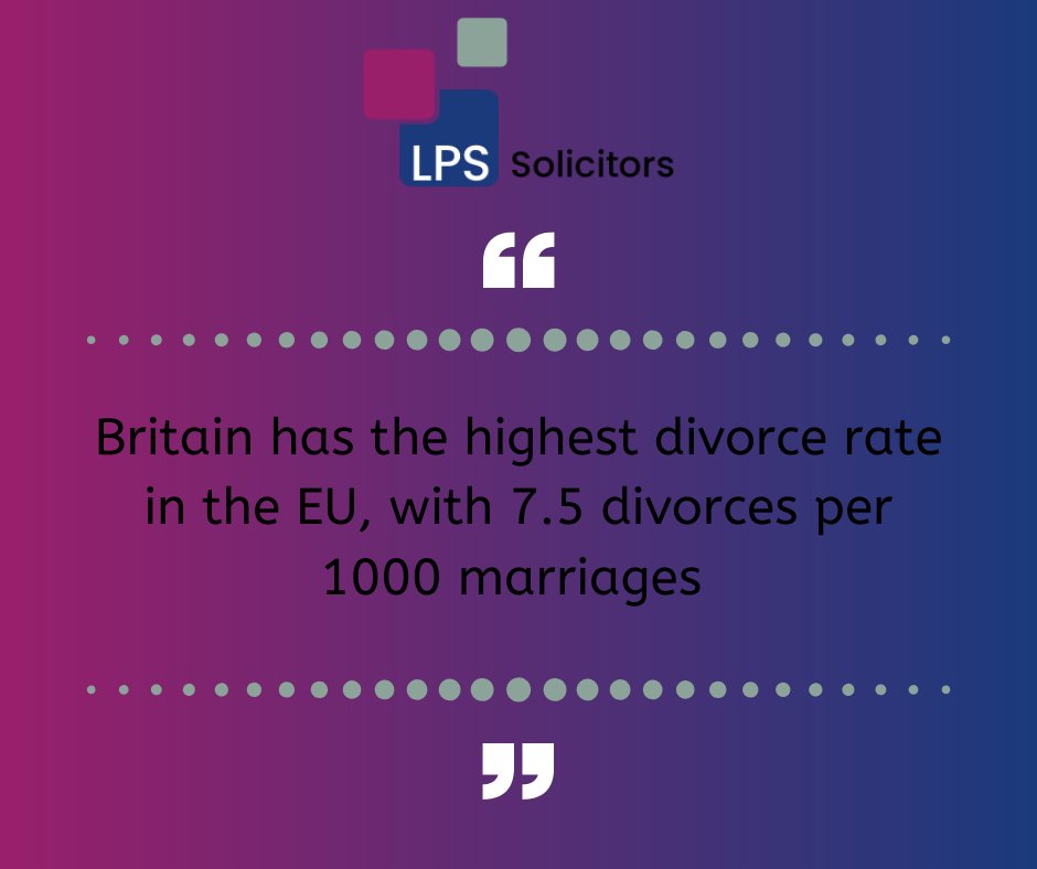 LpsSolicitors's tweet photo. The #divorce rate has declined sharply within a couple of years, from 8.4 divorces per 1000 marriages in 2016 to the current rate of 7.5. It may be perceived that this is due to an increase in happy relationships, in reality, it's most likely due to a decline in marriage rates ⬇️ https://t.co/geDQKkvwji