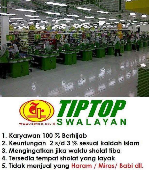 Kanseulir's tweet photo. Ketika mall2 besar di bulan Desember ini,
1. Memaket Kondom dgn produk lain sehingga laku keras, terutama oleh pembeli remaja
2. Kasir dipaksa memakai atribut Sinterklas
3. Ruangan dijejali ornamen dan musik non-Islami
Biasakanlah diri mulai pergi ke Tip Top.

✌️😎 https://t.co/BJ7ulCdrf5