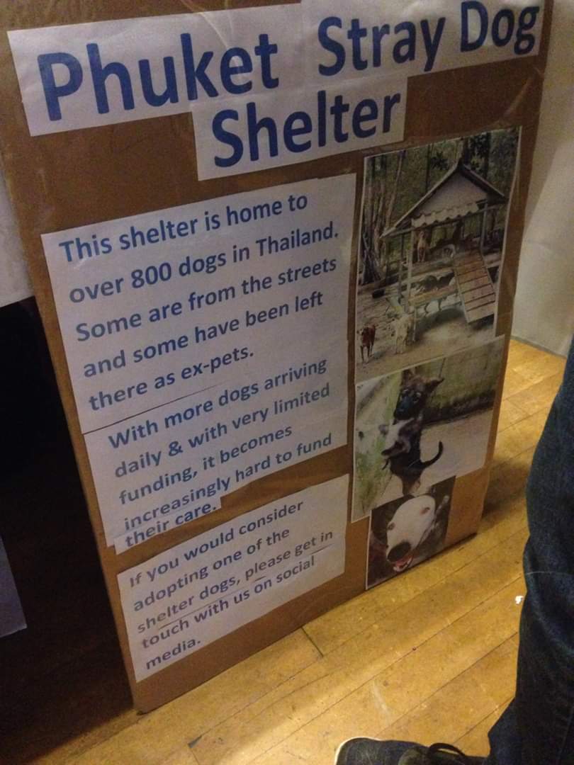 SuffolkActivism's tweet photo. Yesterday our stall at Norwich Vegan Fair raised £245 for Phuket Stray Dog Shelter in Thailand.
The dogs at this shelter will benefit from this money so thank you to everyone who helped us raise this money at the stall. https://t.co/tHVjwM7ZhY