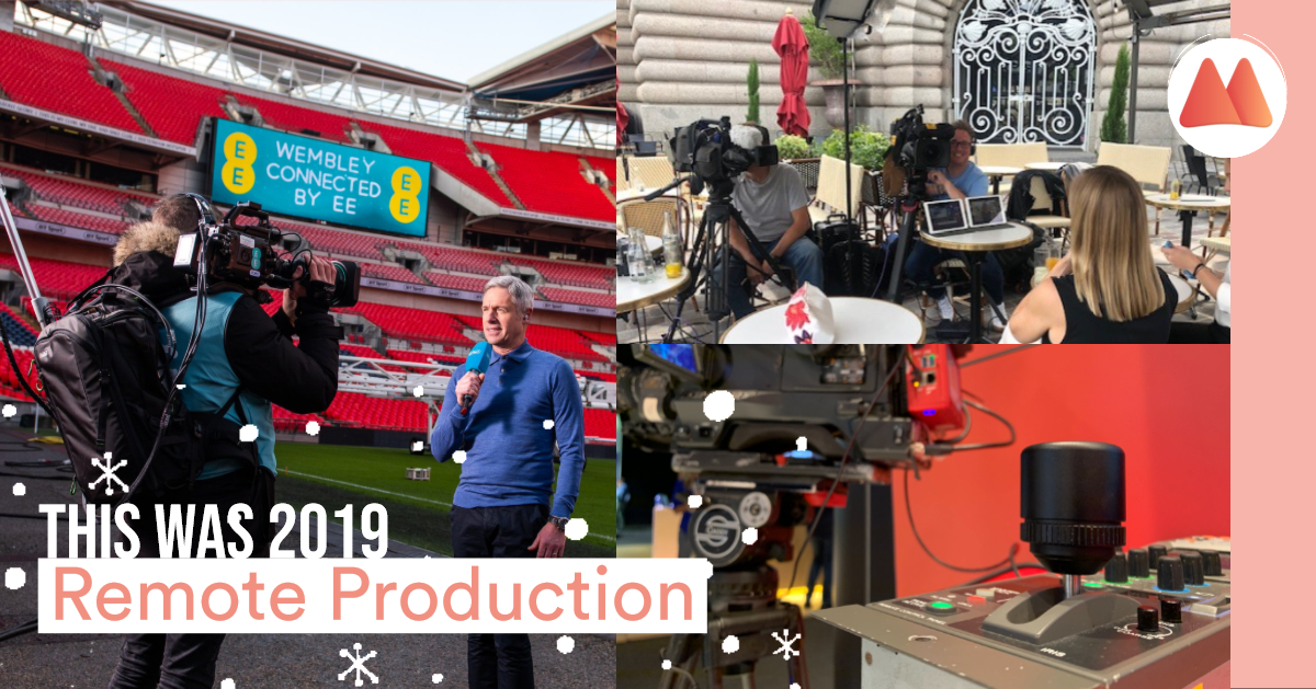 MobileViewpoint's tweet photo. 2019 was the year of #RemoteProduction.
With @SkySports, @BBCNews, @btsport, @EE, @PodiumTVnl, @UtilitysNL & our new #RCPlink. #remoteshading
We loved working with you!
We loved making it work for you! https://t.co/Ot7IVP9kmH