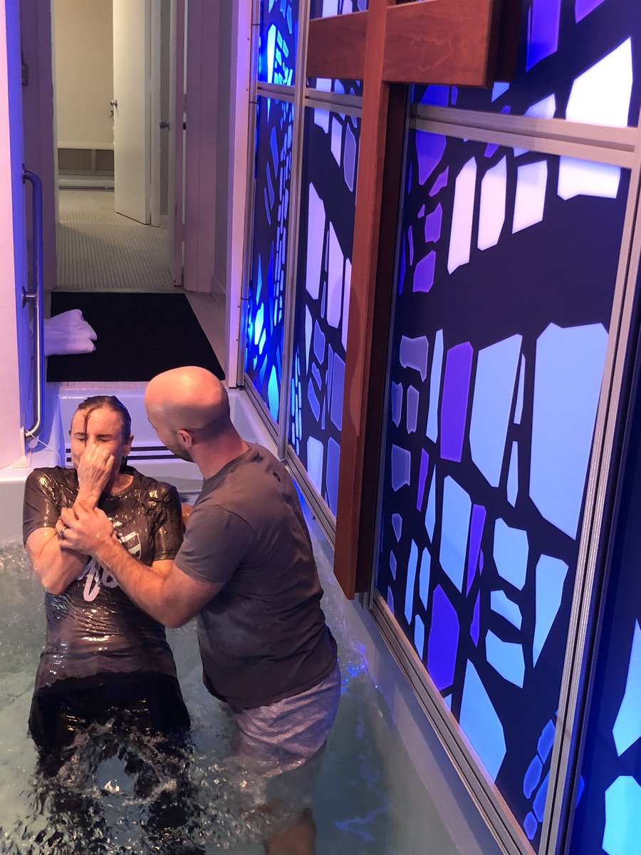 BevBonner's tweet photo. This never gets old. Transformed life.Sweet lady declaring her faith. #gofamilychurch #everyperson #everyneighborhood https://t.co/p0qys5HQJX