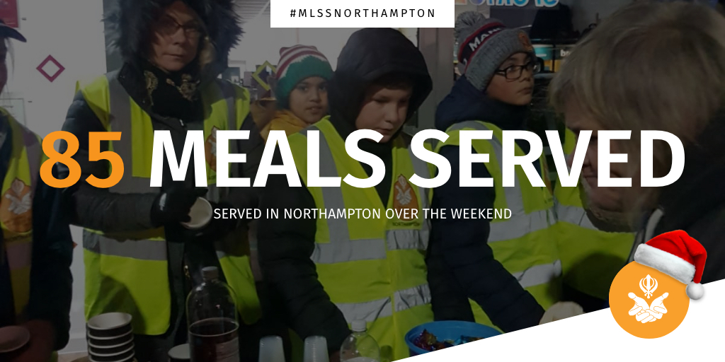 MidlandLangar's tweet image. Thank you, #MLSS Northampton team, who served 70 meals last night.