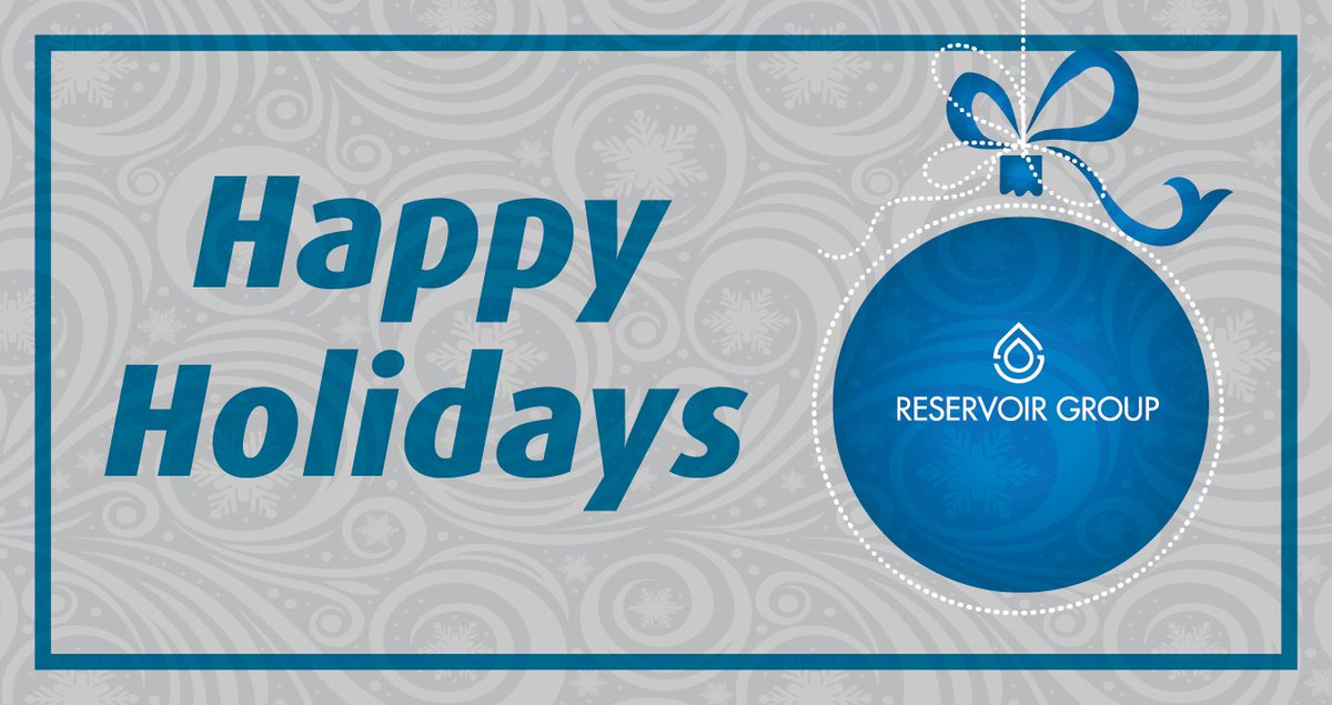 ReservoirGroup's tweet photo. From all of us at Reservoir Group, we wish you and yours a very happy holiday season. Enjoy and please be safe.
#merrychristmas #winterbreak #holidays #happyhaunukkah #celebration https://t.co/TlueUsAnas