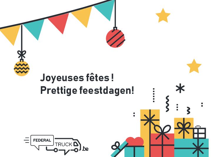 Ho ho ho ! 🎅 L’équipe du #FederalTruck vous souhaite de joyeuses #fêtes de fin d’année ! 
👉 Pour réserver le #camion : federaltruck.be #Noël