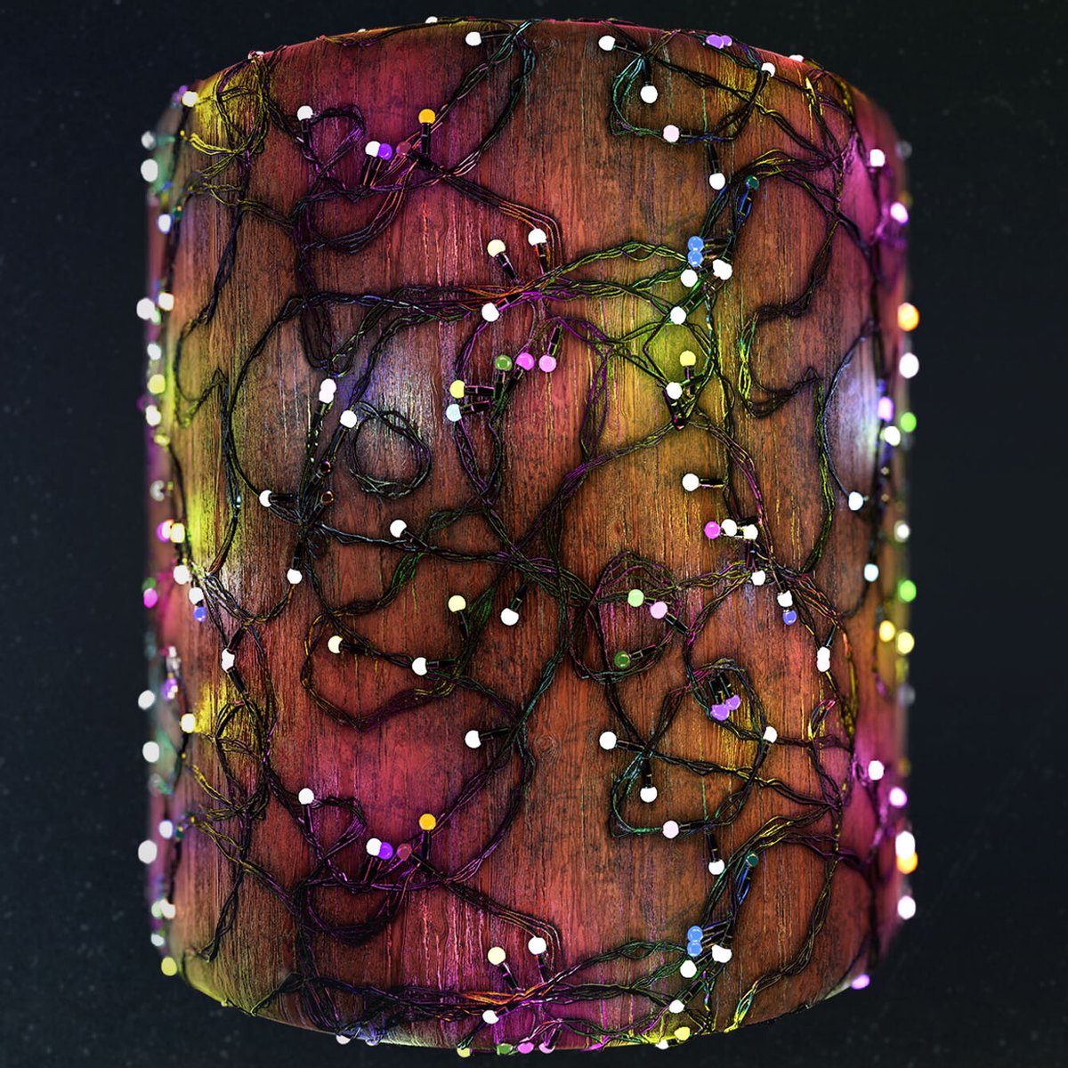 ckutalec's tweet photo. Christmas Lights - Substance Designer https://t.co/oj2oIUjGFR