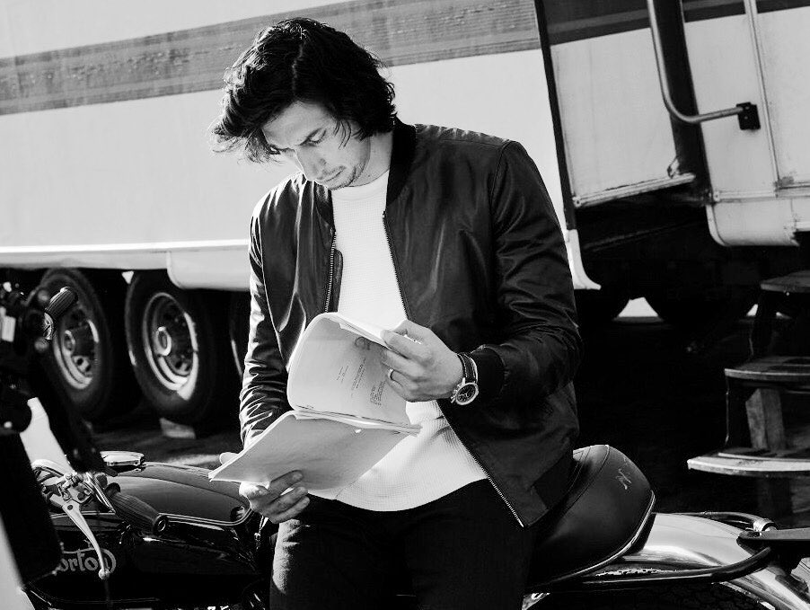 zeninhime's tweet photo. BREAKING NEWS: 

According to TMZ, actor Adam Driver has been hospitalized due to severe back pains caused by the burden of carrying the weight of the entire film industry on his back. https://t.co/DDcDvLWlvA