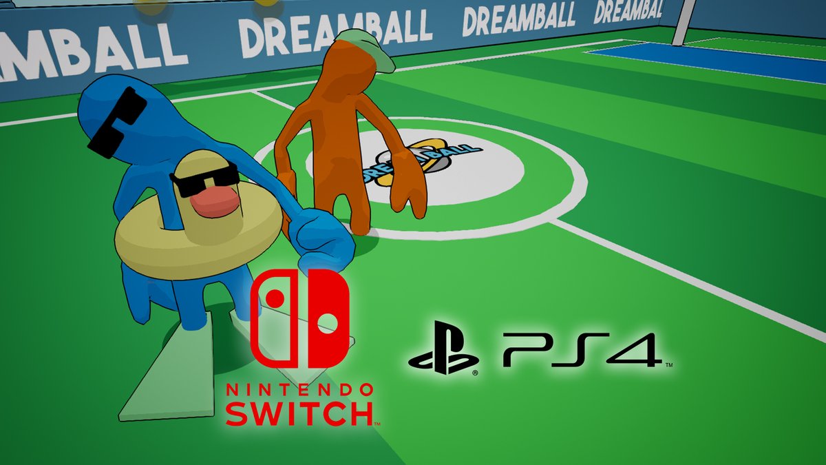 Rampage_GS's tweet photo. 🌟DreamBall, the physics based sports party game is now available on Nintendo Switch and PlayStation4🌟

🏐Nintendo Switch: https://t.co/kKjozVQYGw
⚽️PlayStation4: https://t.co/TzbaOAujxt https://t.co/niKlNIRZwZ