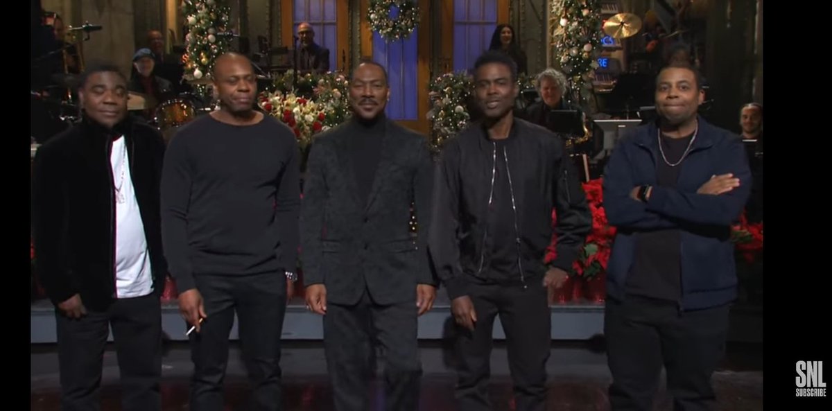 How Epic Is This Moment Right Here. 
#BlackExcellence 
#ComedyIcons
#EddieMurphySNL
#DaveChappelle
#TracyMurray
#ChrisRock
#KenanThompson