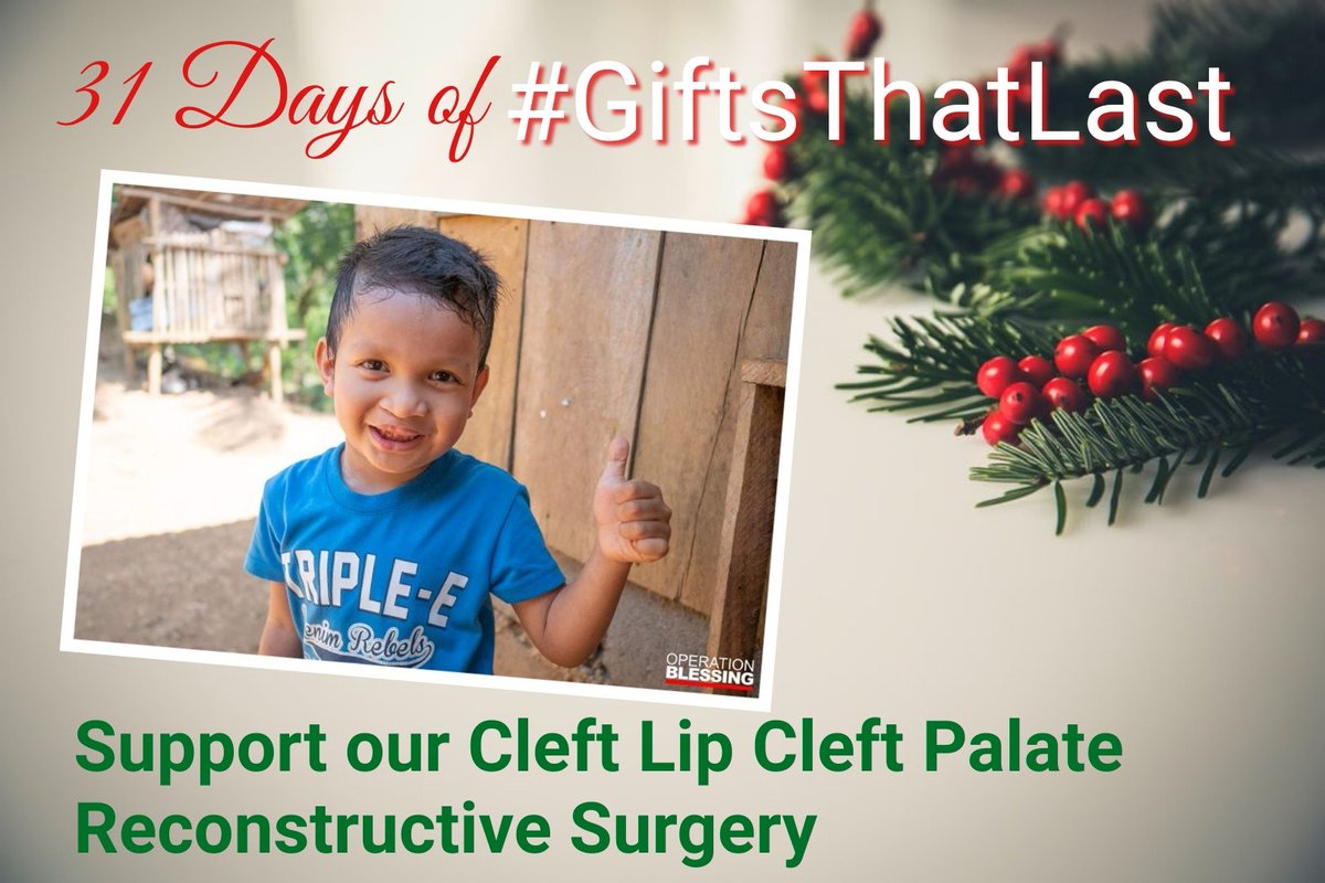 obphil's tweet photo. Day 23 of 31 | See how your generous support to our #GiftsthatLast campaign can change lives of children. #2daysbeforeChristmas 
To help restore smiles, visit  https://t.co/Dxz9mVy7Xl https://t.co/kjxEJwqpwP