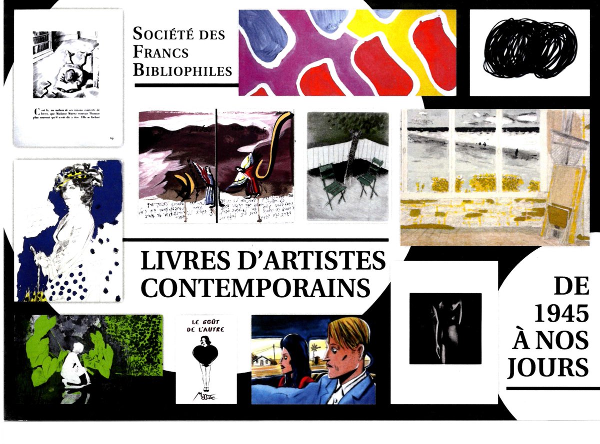 PresseKraemer's tweet photo. rappel #expo #bibliophilie #bibliophile de société des #francsbibliophiles à @mairie6paris mai 2019 #livre édités de 1945 à 2019 #Loustal #Favier #Viallat #BernarVenet @Lartenplus #Garouste @AcadBeauxarts #JeanBaptisteHuynh #MissTic POUR EN SAVOIR PLUS https://t.co/NK3PiBlVt1 https://t.co/ZeKzMm5lcD
