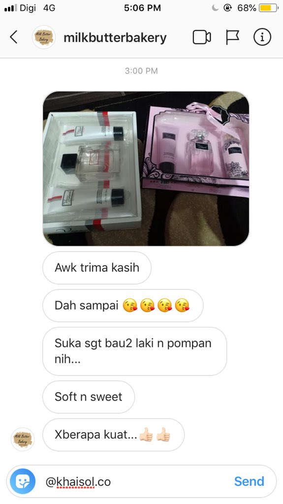 khaisolco's tweet photo. [Perfume Watson/guardian] 
Hai guys , harga 1 set ni RM 35 ja satu set tauu ✨ Ada banyak lagi pilihan tau ! 

100% original viva luck 💯 ! korang dapat 3items taw 👏🏻 jimat ke tak jimat ? 
👉🏼Perfumes 50ml
👉🏼shower gel/lotion 80ml
👉🏼body mist 100ml https://t.co/APEAuBXCKy
