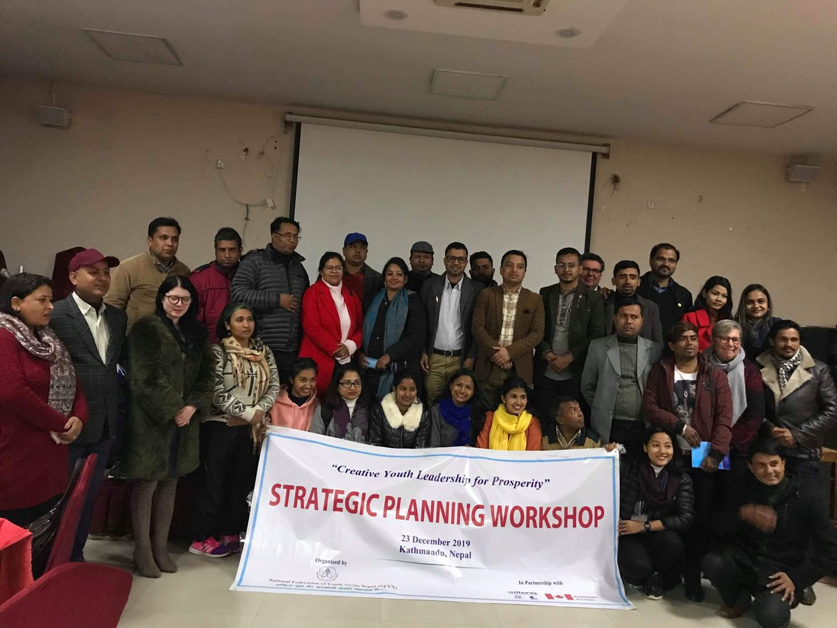 Had a wonderful session on the topic 'Status of Nepali Youth and UN Youth Strategy' with the youths from the diverse background at the Strategic Planning Workshop organized by National Federation of Youth NGO Nepal.
