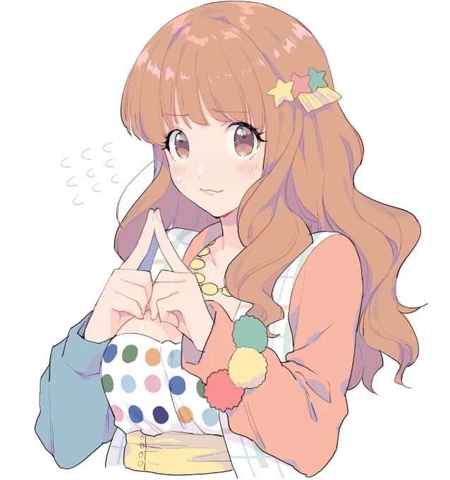 前に描いた諸星きらりリメイク 