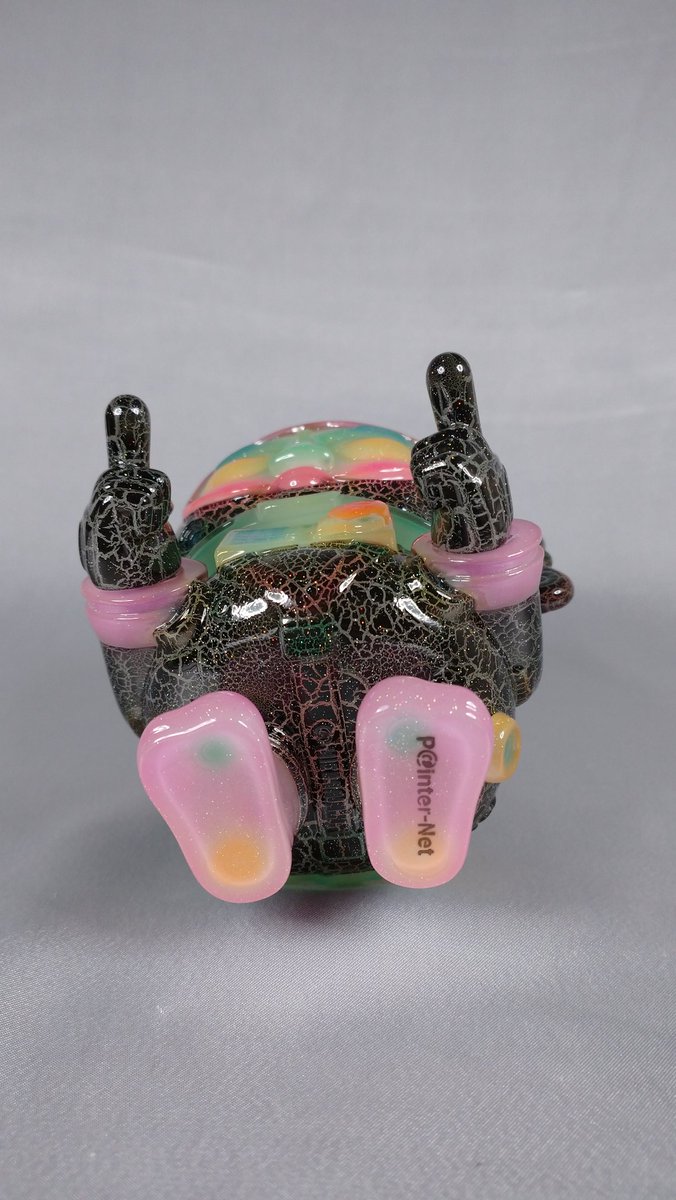 toshihikoito's tweet photo. MicBrainingさんのソフビ『Nyan』をカスタムペイントしました。

ワンオフです。

#micbraining #custompaint #nyan #painternet #ソフビ #sofubi #oneoff https://t.co/vIBgRO36Yf