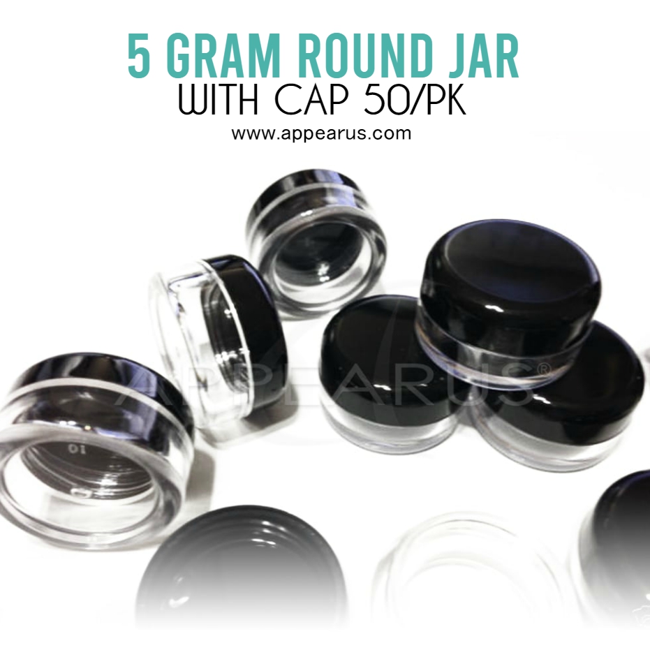 Versatile little pot with so many uses! Ideal for eye makeup, eye creams, lip gloss, lip butters, cuticle or nail products, glitter gels, purse size products, and more! Assembled with black cap or white cap.
 bit.ly/2SlDSTu

#appearus #spaapparel #sparobe #spawrap