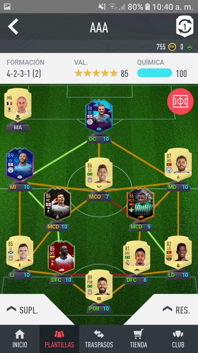 FiferoCCS's tweet photo. Que tal?( Le falta los 10 partidos a militao y carvalho para 1+ de quimica) @todoUT @FIFAUTTRADEOS @TOTWprediccion @cristianchigre @FIFA_naticos @gruuuuuuuuu845 @MundoUT_ @ItsAMaro2 @DavidOlmo93 @ernesingame @FIFAALLSTARS https://t.co/O0A1N6dOEg