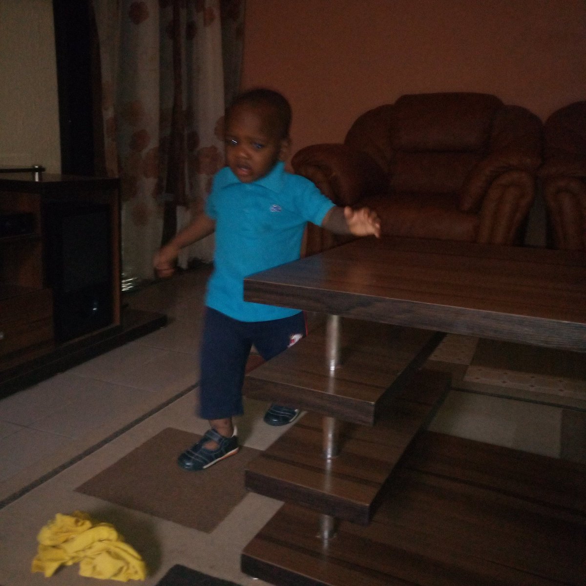 Happy first birthday son. Love you till eternity.