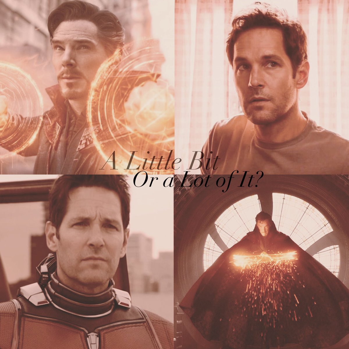 thejellyest's tweet photo. pls rt 🥓
🥕 A Little Bit Or a Lot of It (2/2) end
🥕Stephen Strange X Scott Lang
🥕ft. The Avengers
🥕 #Sorcermagic #StrangeAnt
🥪 tag ฟิค: #พี่หมอยัยมด
“ผมว่าเพื่อนไม่น่าจูบอรุณสวัสดิ์กันนะ”
🍇 wordpress ver. https://t.co/aFaElvHS4D
🍎 wattpad ver. https://t.co/dDx89hr9XK https://t.co/2EGwtQ3Ptc