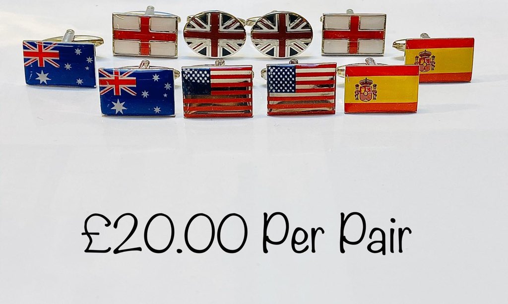 AlsalWatches's tweet photo. A variety of Flag cufflinks available in store ! π¦πΊπͺπΈπΊπΈπ¬π§ Brilliant gift idea for anyone!πβοΈ ββββββββββ #giftideas #christmas #Luxury #quality #alsalwatches #alsal #London #cufflinks #flag #steel ββββββββββββ
ββββββββββββββ
Find us & social:
β’Facebook ~Alsal Watches https://t.co/KJC8PsCHBR