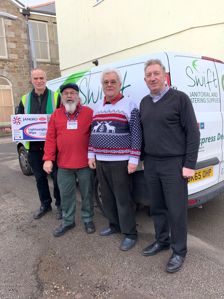 <a href="/Swift_Cornwall/">Swift Supplies</a> spreads a little festive cheer in the local #community! Over the past couple of weeks our team have been busy collecting food stuffs to accompany donations of essential hygiene products, toilet paper, toothpaste etc. to <a href="/CPRFoodBank/">CPR FoodBank</a> &amp; CTIPA #foodbank in Penzance.
