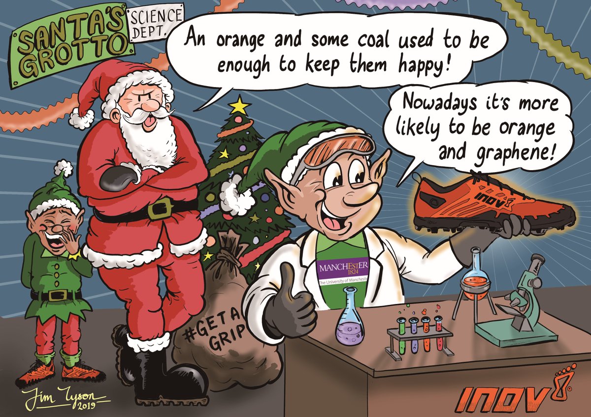 JimTyson73's tweet photo. Had fun doing this Festive Fellrunning Cartoon for @inov_8 this Christmas...
Wherever your trails take you over the festive season, make sure you Get A Grip!
Merry Grip-mas everybody!
#inov8 #graphene #xtalon #fellrunning #trailrunning #xtalong235 #cartoon @TrailRunningMag https://t.co/puomkUjdIH