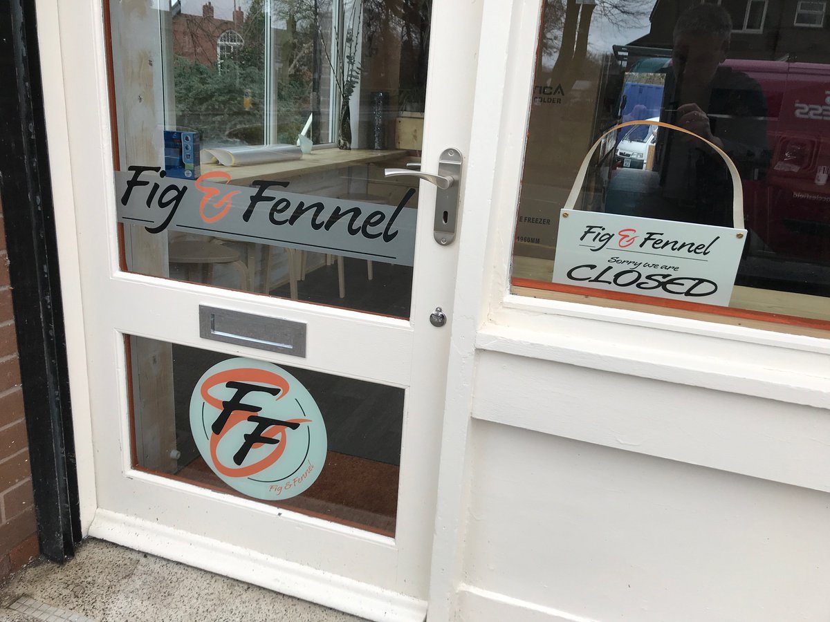 SXMacclesfield's tweet photo. Give Fig & Fennel #poynton a follow & visit over #Christmas. Thank u 4 choosing #signs Express #Macclesfield to supply & fit #windowgraphics , #banner & #Panelsigns for all yr #signage needs 📞01625708844 #Cheshire #CheshireSet #Wilmslow #AlderleyEdge #Bollington #Prestbury https://t.co/wZYkJNAnoC