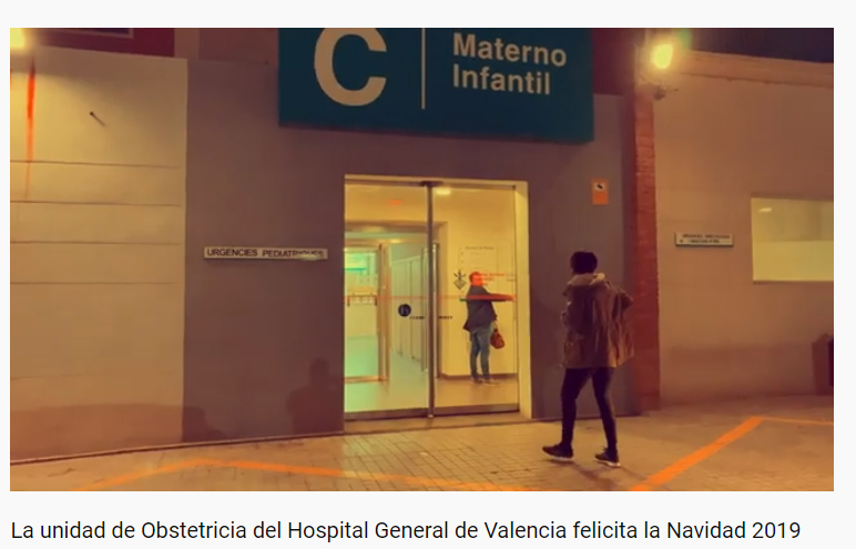 HGUVALENCIA's tweet photo. Las enfermeras de nuestra unidad de Obstetricia os desean ¡Feliz Navidad! https://t.co/r06InV8y45 https://t.co/9Ms5144J3n