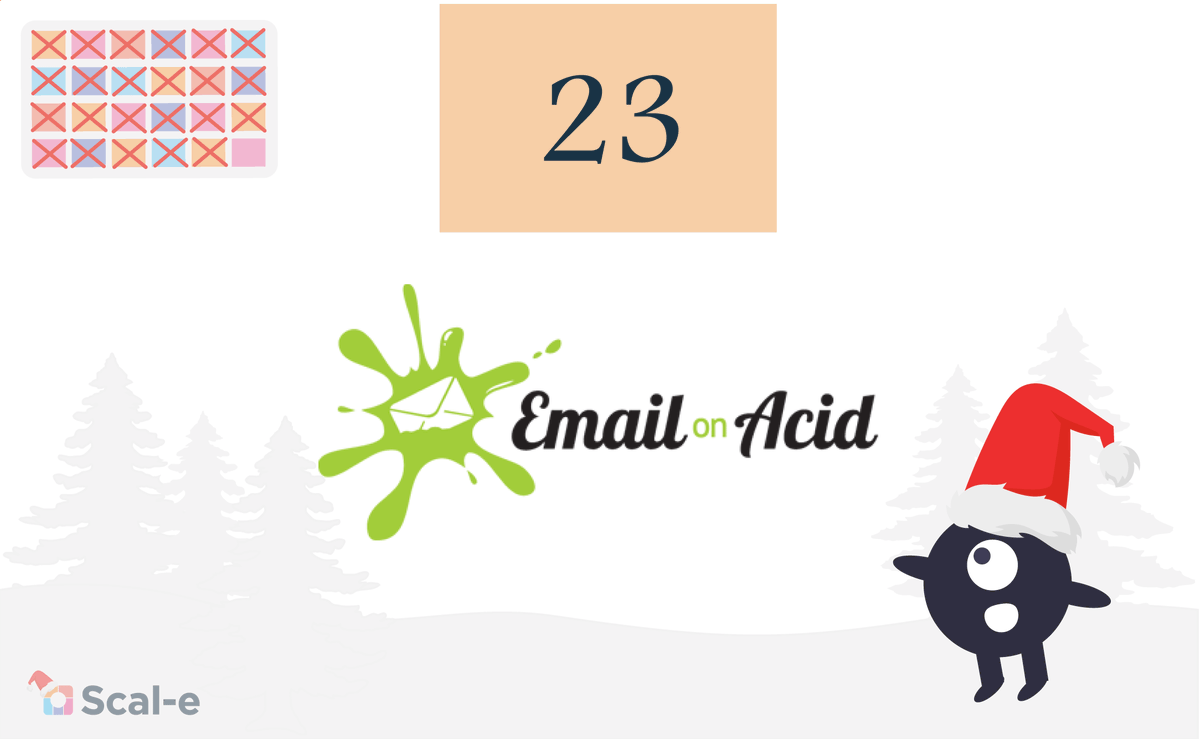 scale_martech's tweet photo. 23รจme jour du calendrier de l'Avent 2019!
Tester ses e-mails avant d'envoyer ses campagnes, on ne le dira jamais assez, c'est important ;)
Encore un soft efficace : https://t.co/Eg71kRuxzB
#tips #calendrierdelavent #software #emailonacid #marketing #digitalmarketing #emailing https://t.co/gjj2xgzMIn