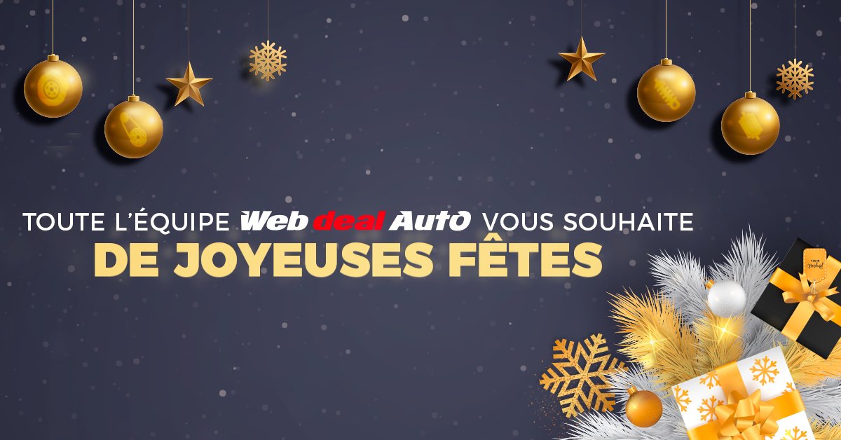 Webdealauto's tweet photo. 🌟 Bonnes fêtes de fin d'année à vous ! 🎉🍾 https://t.co/Z3StdtC72N