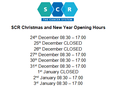 SomersetSCR's tweet photo. Wishing all of our customers an enjoyable festive season and special thanks to those of our colleagues who will be working over the holiday period keeping the public safe and well!
Our opening hours over Christmas and New Year are here👇
#SomersetSCR #NHSCancerCare #NHSChristmas https://t.co/dElHzVA6Ds