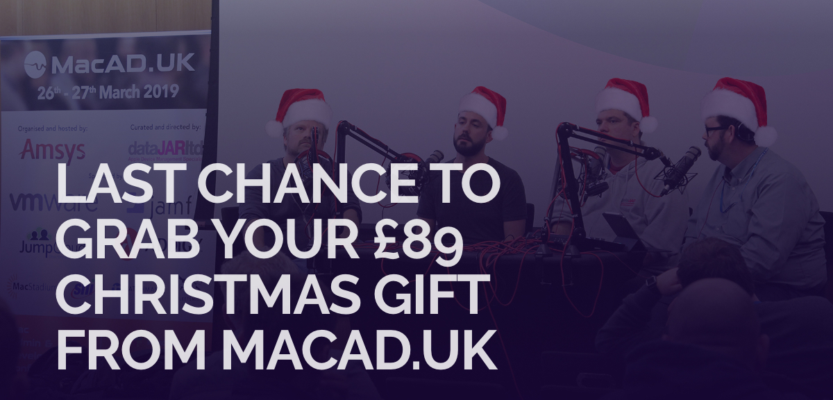 It's your LAST CHANCE to grab your Pre-Christmas discount. Make sure you purchase yours today by 5pm in order to get £89 off your ticket purchase!
macad.uk/product/pre-ch…
