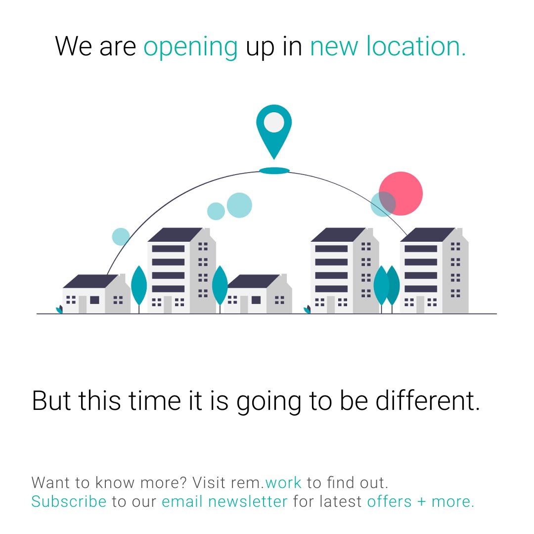 remworkofficial's tweet photo. We're introducing new locations but this it is a bit different from your typical co-working space. For more information, stay tuned. #makeworkfunagain https://t.co/IdQK8OEQkn