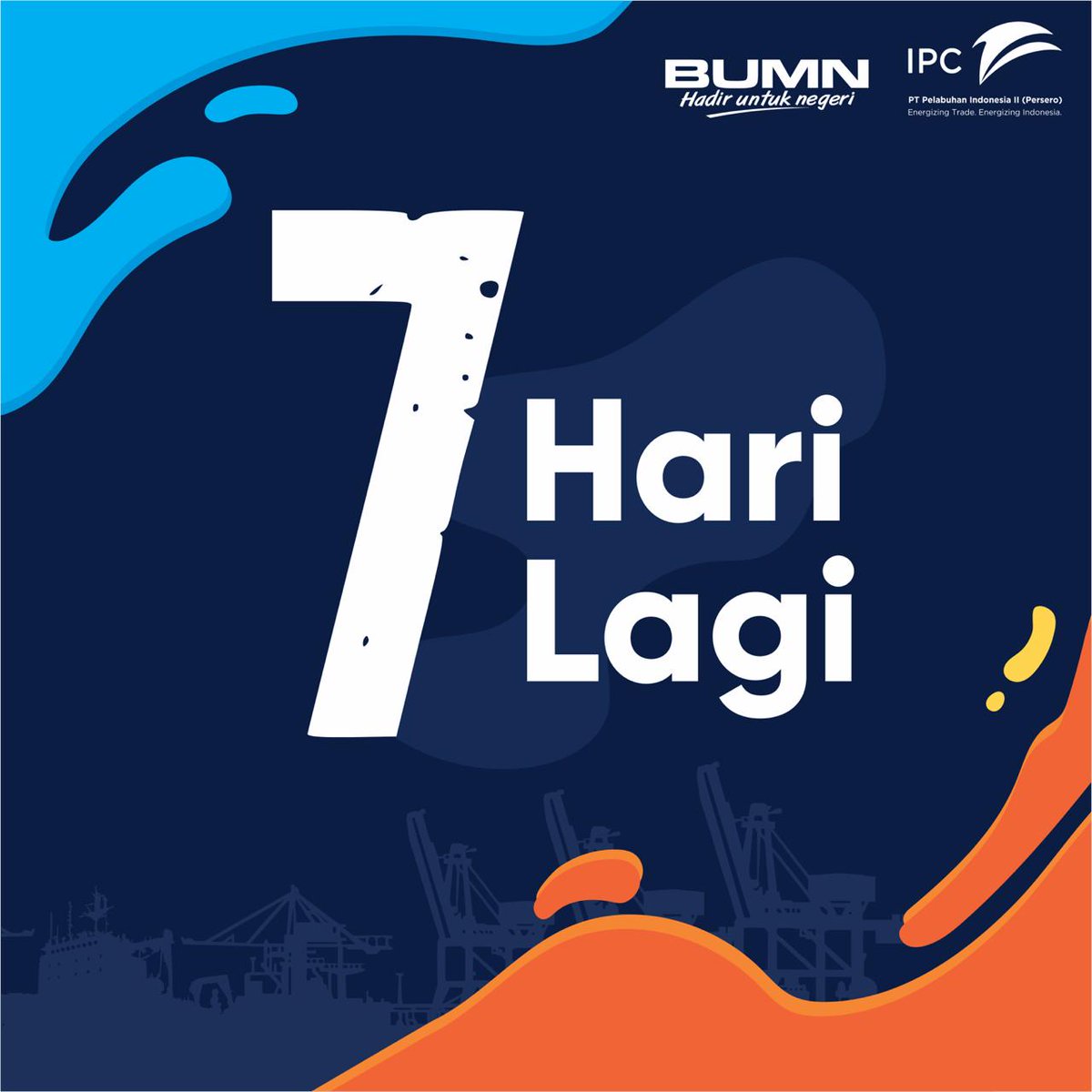 IPC_Banten's tweet photo. Hi #PortLover! ⁣
⁣
THE OLDER, THE BETTER. ⁣
⁣
Masih dalam semangat ulang tahun ke 27 Pelabuhan Indonesia II/IPC, kami bersiap menjadi lebih baik dengan melakukan beberapa perubahan. Untuk dapat melayani pengguna jasa dan #PortLovers lebih baik lagi. https://t.co/2O6FmV05wr
