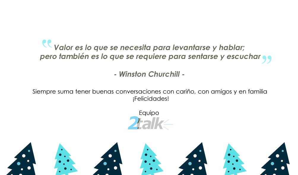 2Talk6's tweet photo. Nuestro equipo 2Talk te desea una Feliz Navidad junto a tus seres queridos; y que con responsabilidad, colaboración y un espíritu constructivo, enfrentemos los desafíos que nos trae este nuevo año 2020, el comienzo de una nueva década.
#FelizNavidad2019 #Feliz2020 https://t.co/HJsrxVSXcy