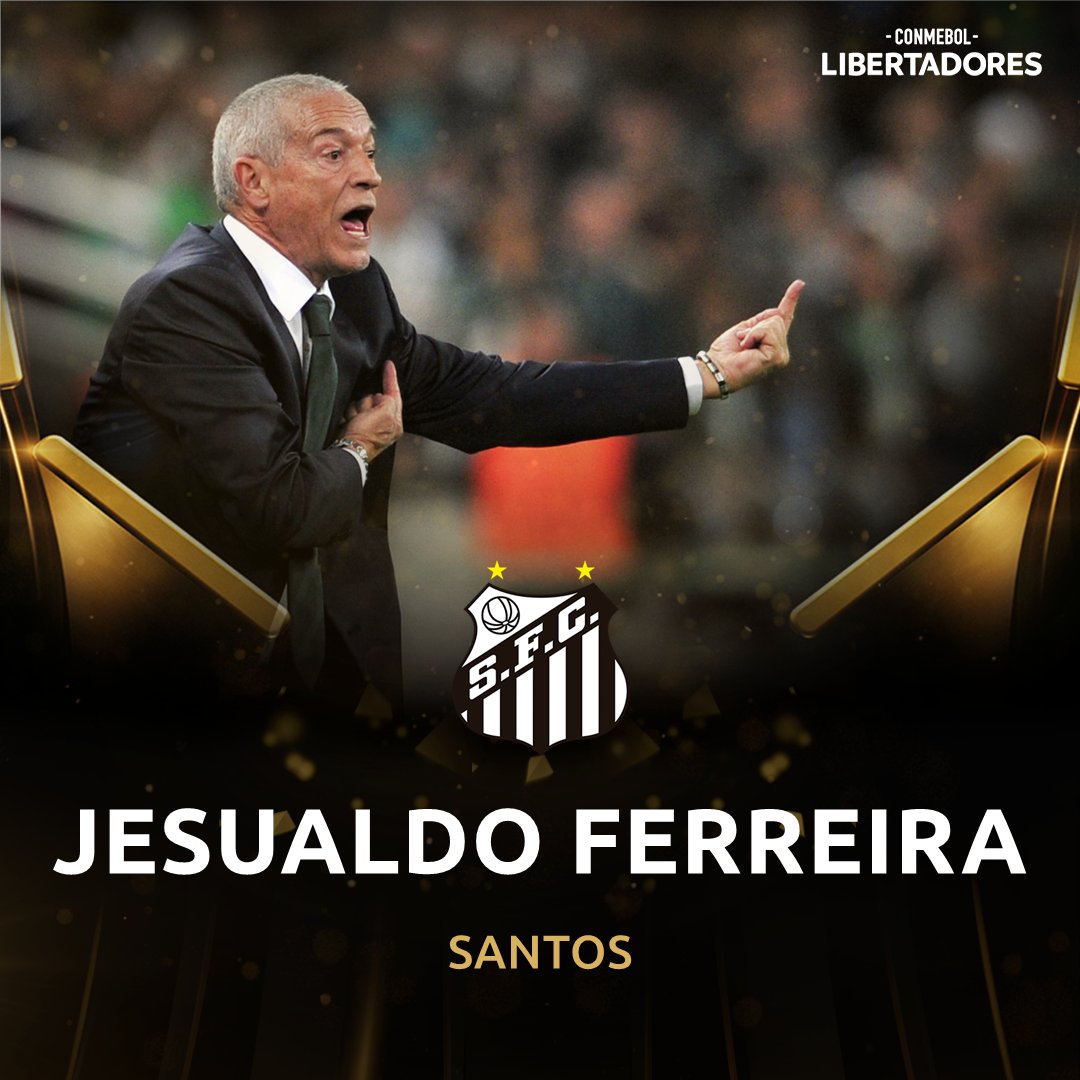 ⚪️⚫️🇵🇹 Outro português! O <a href="/SantosFC/">Santos FC</a> anunciou o técnico Jesualdo Ferreira até o fim de 2020. Ele vai dirigir o time na #Libertadores, vencida em 2019 pelo seu compatriota Jorge Jesus. 

🌎🧐 Aos 73 anos, Jesualdo foi campeão na Europa, África e Ásia. Vai ganhar na América do Sul?