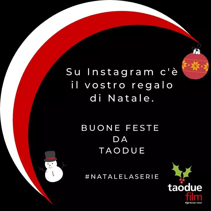 Quest'anno vi regaliamo una storia, anzi 11 stories!
Auguri da TaodueFilm

#Taodue #madeinitalylaserie #RosyAbate2 #TOLOTOLO #sololaserie #ultimo5