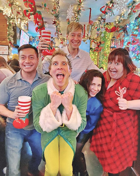 We are having SO much fun and love seeing your grams! Be sure to use #elfdup when posting elfies!
Holiday week hours:
12/23 open 11am 
12/24 - open 11am 
12/25 - open 7pm
Buddy will be here TONIGHT (Monday) at 6pm and for New Year's Day Brunch! 🎄 🎅 🎁 ❄️ 
Repost: <a href="/alanabeez/">Alanabeez</a>