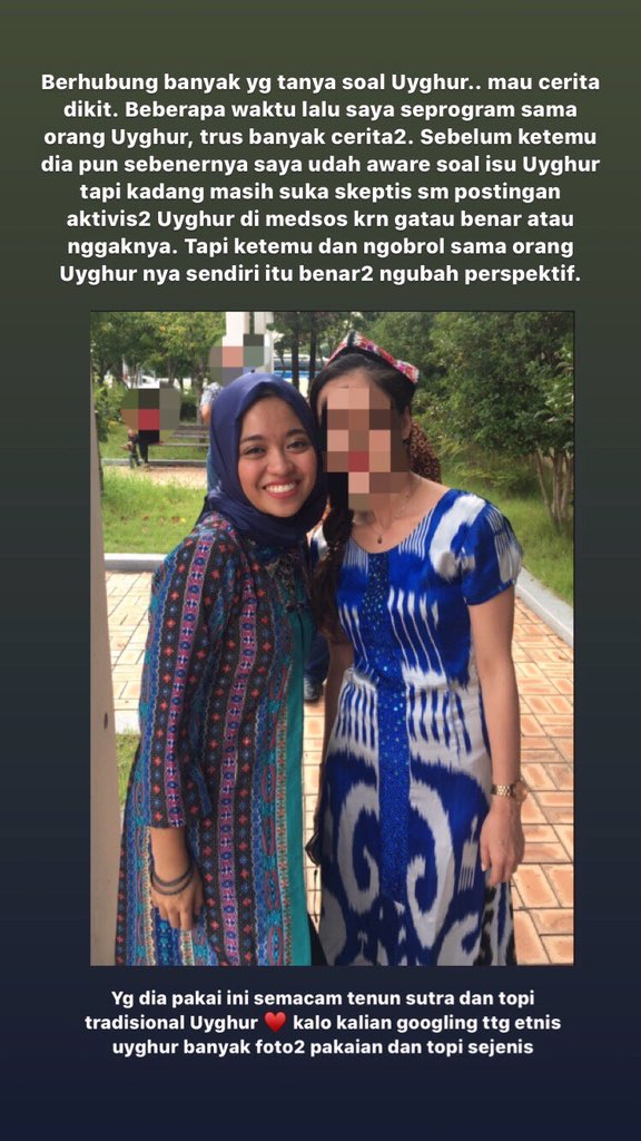 Lately conversations around the #Uyghur issue have been making rounds again on Indonesian twitter, so I wanted to repost some things I learnt from an Uyghur friend.

Scepticism is healthy, but when it comes to discrimination &amp; persecution, ALWAYS listen to those affected too.