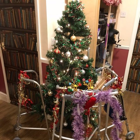 GeriSoc's tweet photo. "I wish it could be Christmas everyday” (courtesy of Roy Wood and Wizzard). The truth is in many ways it can be in #carehomes, with enough festive kindness and enthusiasm carried forward by us all #Christmas2019 https://t.co/FveVSJnhN8 https://t.co/kIzvcivSom
